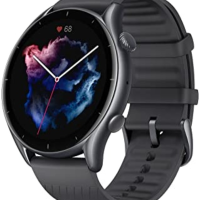 Smartwatch Relógio Inteligente Amazfit GTR 3 - Tela HD Amoled, GPS